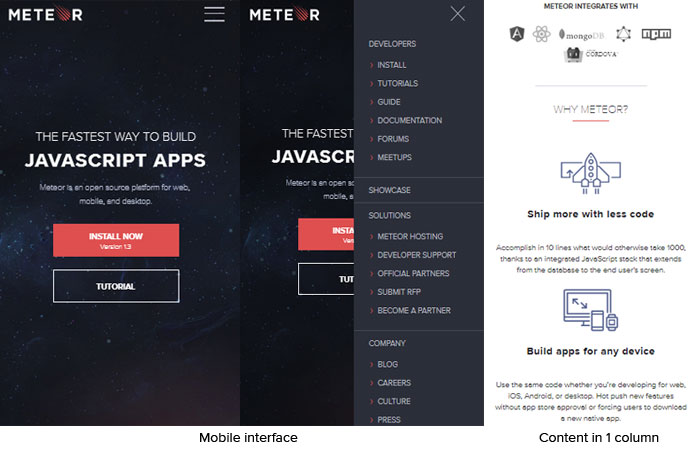 meteor framework