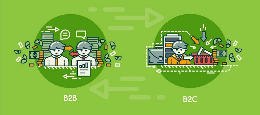 Difference between B2B eCommerce and B2C eCommerce