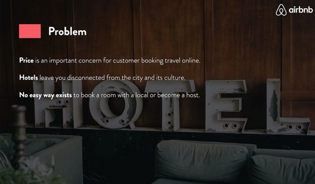 AirBnB problem slide