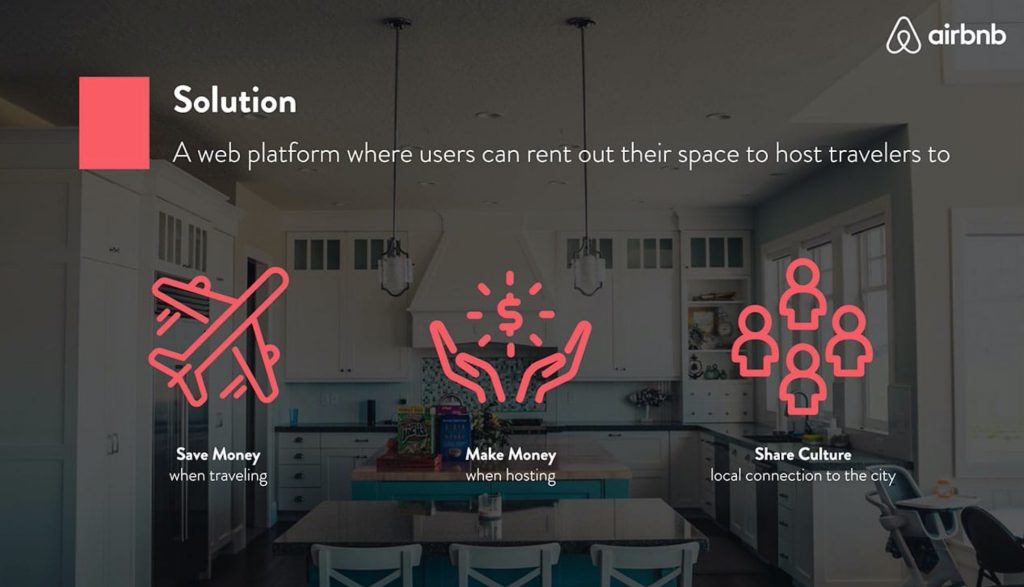 AirBnB solution slide