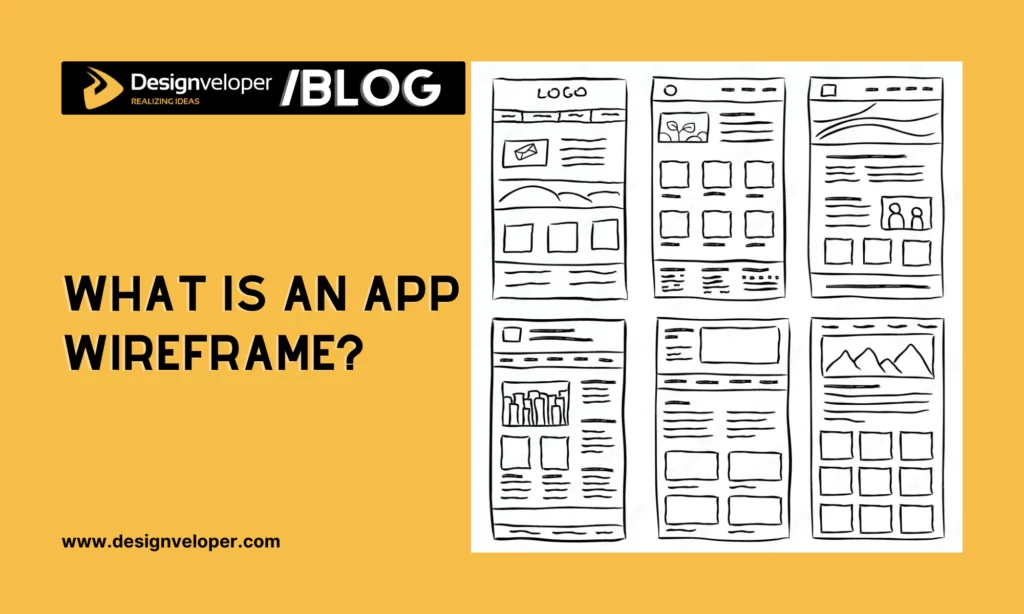 What is an app wireframe