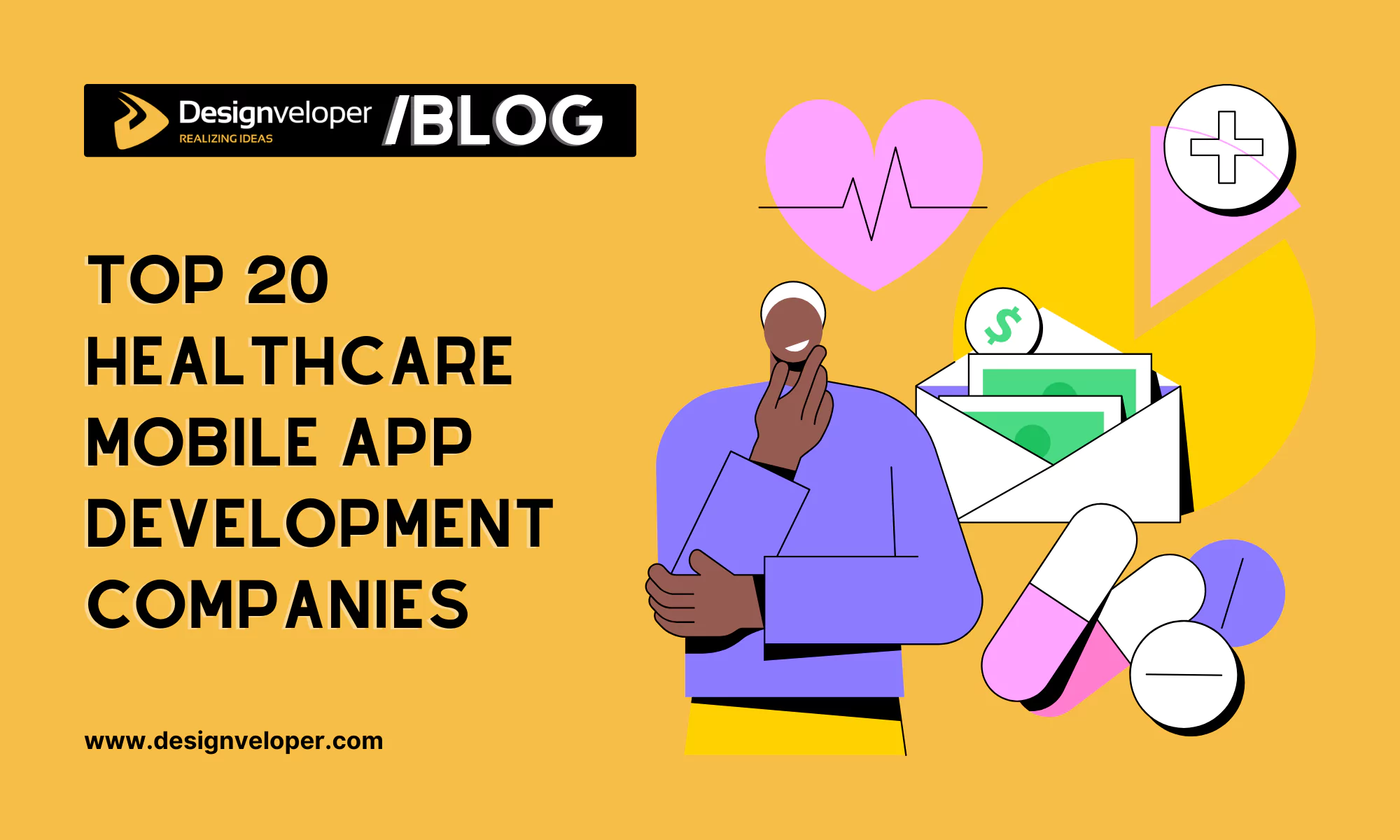 Top 20 Healthcare Mobile App Development Companies In 2024