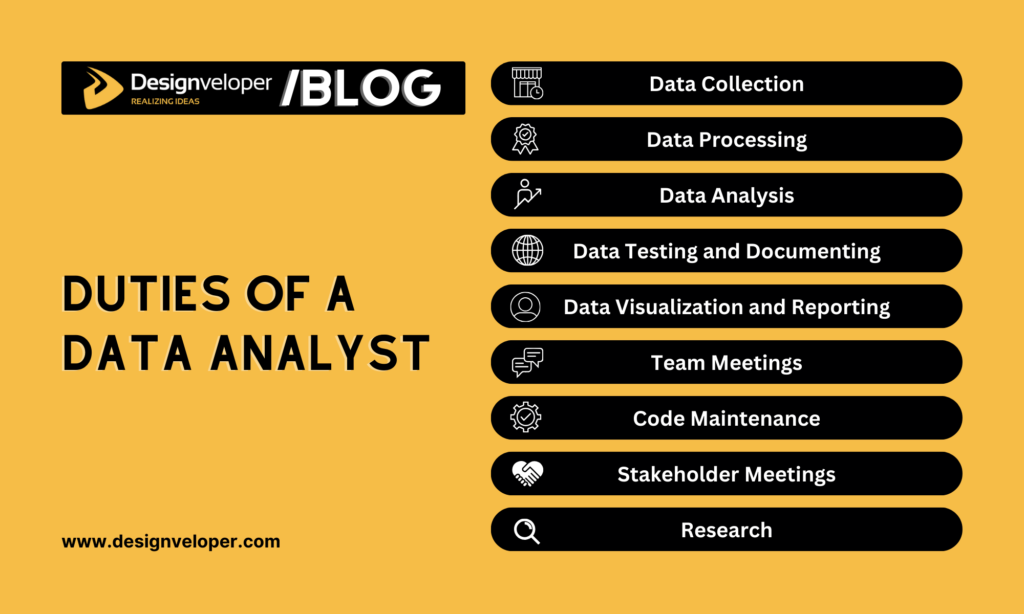 Responsibilities of a data analyst