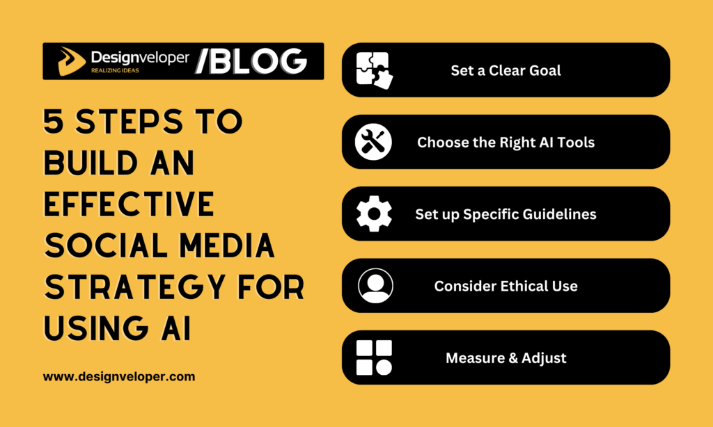 5 Steps to Build an Effective Social Media Strategy for Using AI