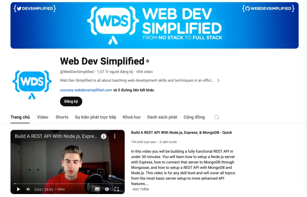 Web Dev Simplified