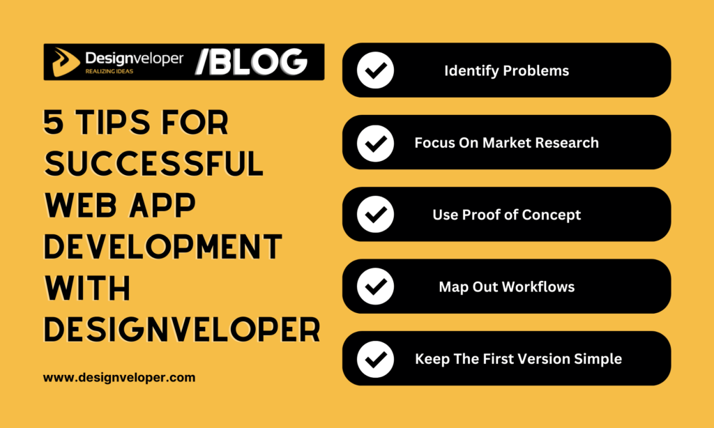 5 Tips For Successful Web App Development With Designveloper