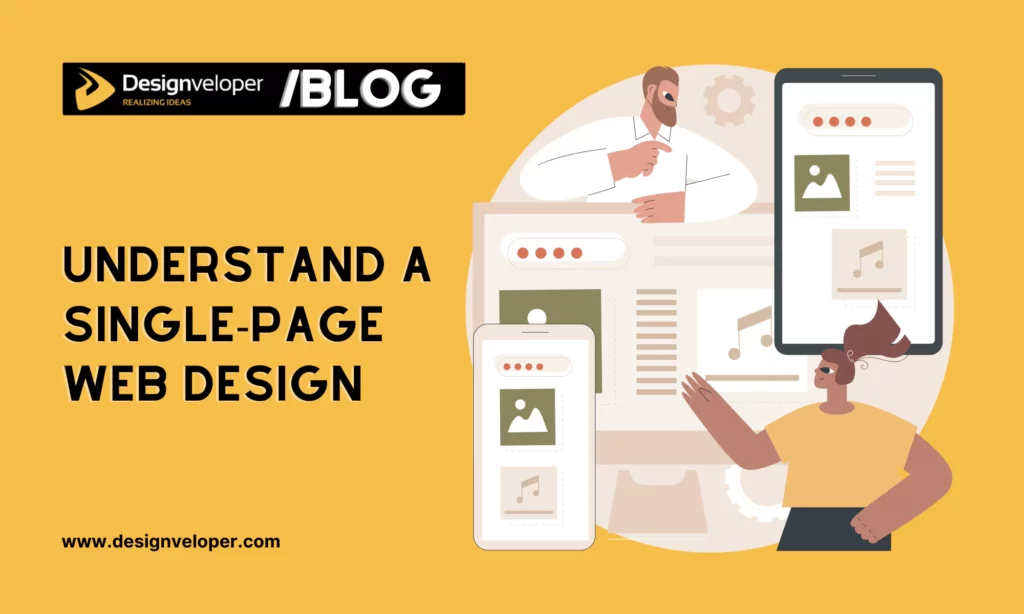 Understand a single-page web design