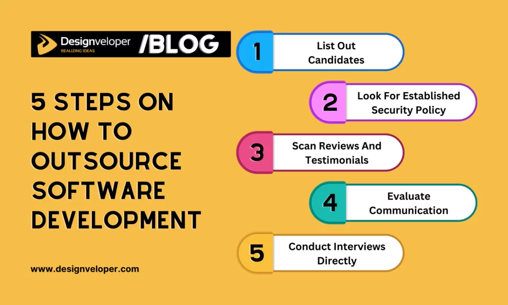 5 Steps on How To Outsource Software Development