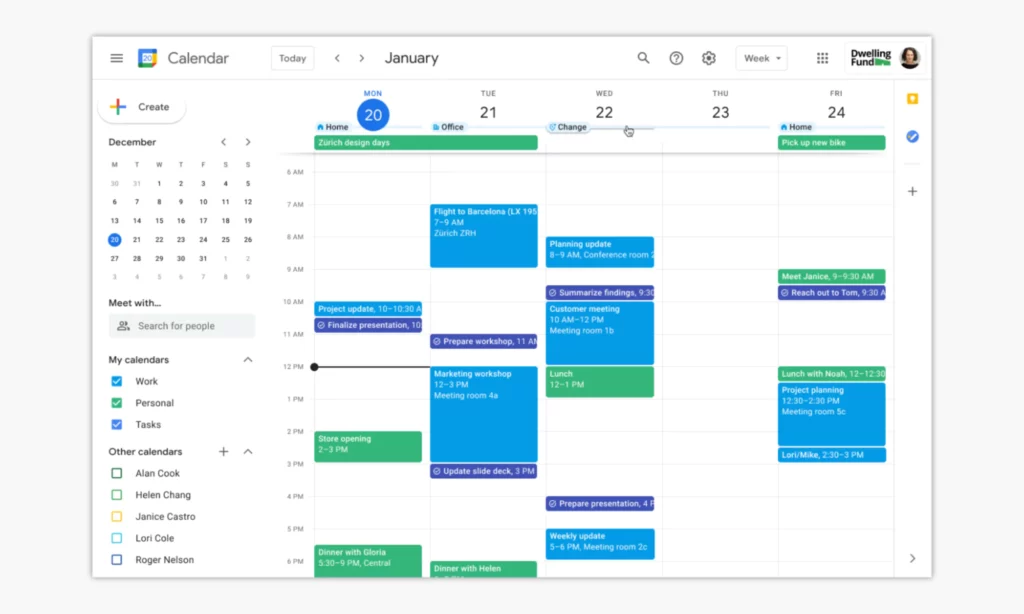 Google Calendar