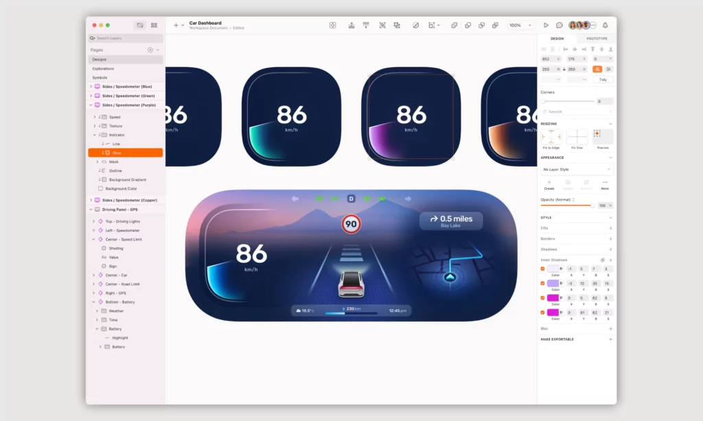 Sketch - one of the best mobile design software tools